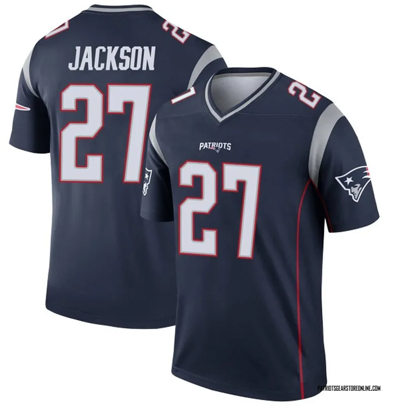 Men's New England Patriots J.C. Jackson Navy Legend Jersey By Nike
