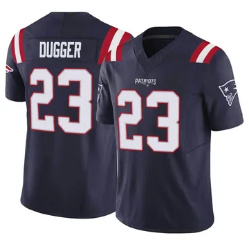 Men's New England Patriots Kyle Dugger Navy Limited Vapor F.U.S.E. Jersey