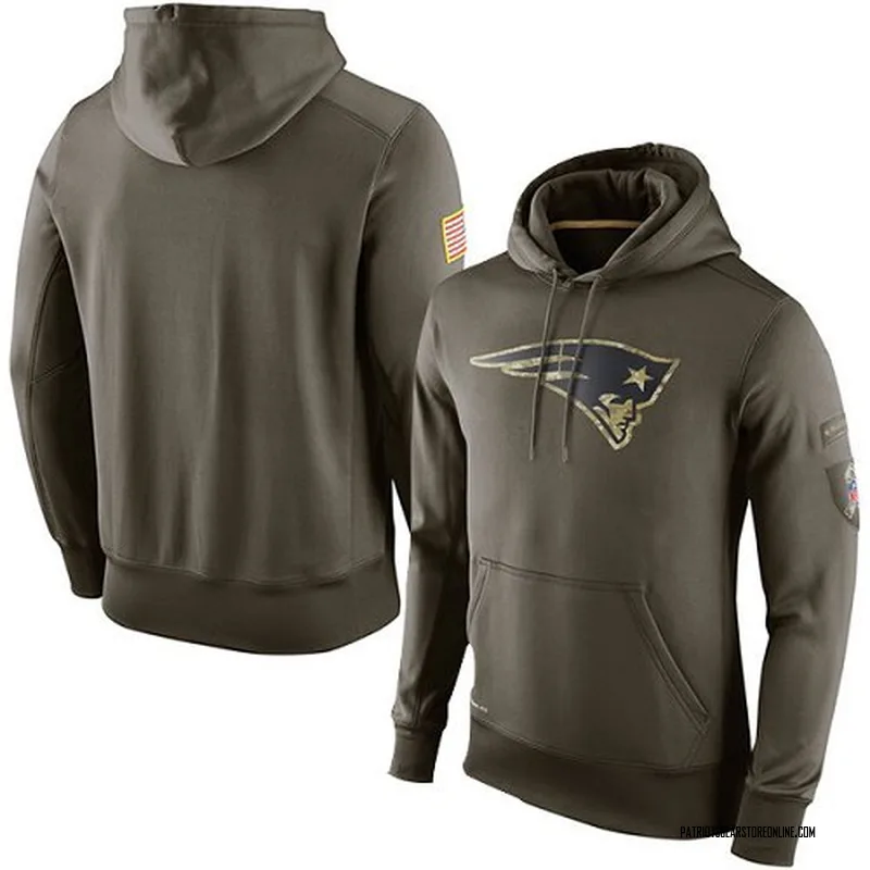 salute to service patriots hoodie
