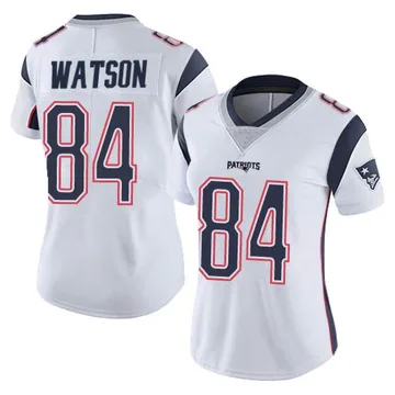 Women's New England Patriots Benjamin Watson White Limited Vapor Untouchable Jersey By Nike