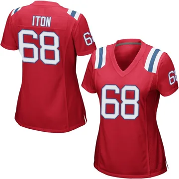 Women's New England Patriots Isaiah Iton Red Game Alternate Jersey By Nike