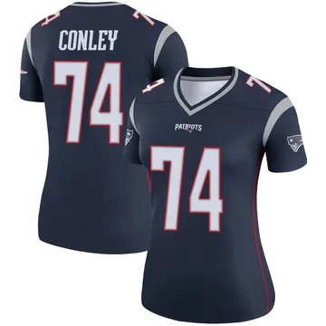 Women's New England Patriots Jack Conley Navy Legend Jersey By Nike