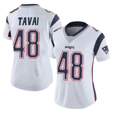 Women's New England Patriots Jahlani Tavai White Limited Vapor Untouchable Jersey By Nike