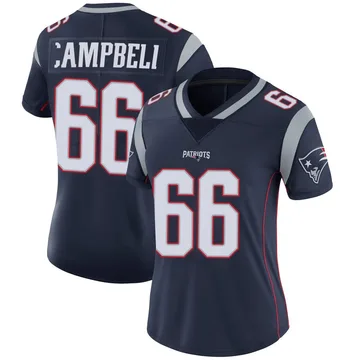 Women's New England Patriots Will Campbell Navy Limited Team Color Vapor Untouchable Jersey By Nike