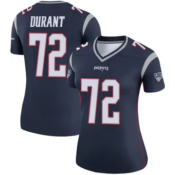 Women's New England Patriots Yasir Durant Navy Legend Jersey By Nike