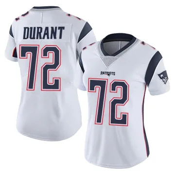 Women's New England Patriots Yasir Durant White Limited Vapor Untouchable Jersey By Nike