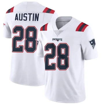 Youth New England Patriots Alex Austin White Limited Vapor Untouchable Jersey By Nike