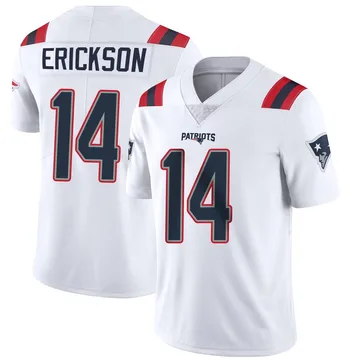 Youth New England Patriots Alex Erickson White Limited Vapor Untouchable Jersey By Nike