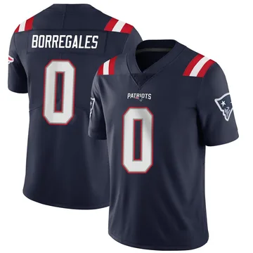 Youth New England Patriots Andres Borregales Navy Limited Team Color Vapor Untouchable Jersey By Nike