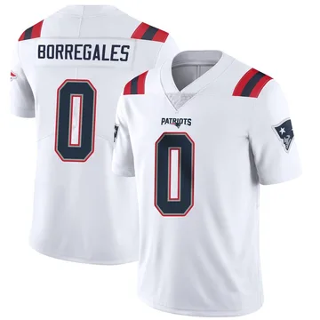Youth New England Patriots Andres Borregales White Limited Vapor Untouchable Jersey By Nike