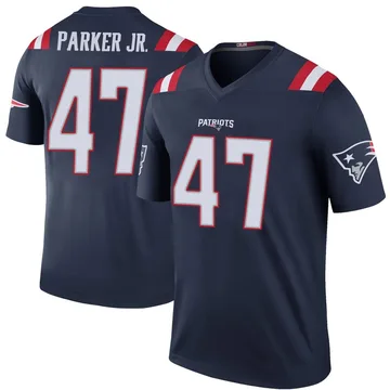 Youth New England Patriots Andrew Parker Jr. Navy Legend Color Rush Jersey By Nike