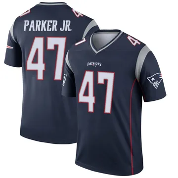 Youth New England Patriots Andrew Parker Jr. Navy Legend Jersey By Nike