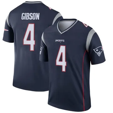 Youth New England Patriots Antonio Gibson Navy Legend Jersey By Nike
