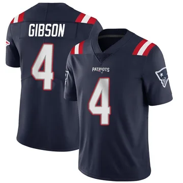 Youth New England Patriots Antonio Gibson Navy Limited Team Color Vapor Untouchable Jersey By Nike