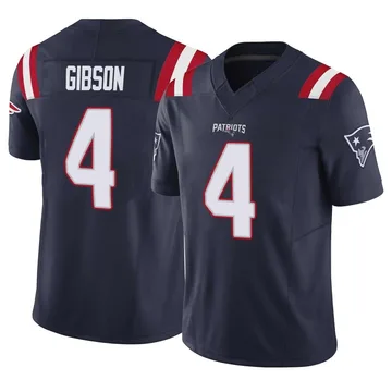 Youth New England Patriots Antonio Gibson Navy Limited Vapor F.U.S.E. Jersey By Nike