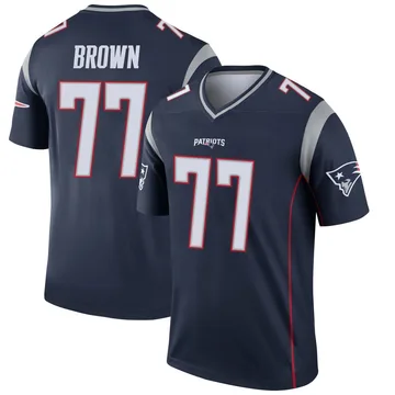 Youth New England Patriots Ben Brown Navy Legend Jersey By Nike