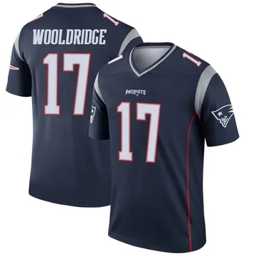 Youth New England Patriots Ben Wooldridge Navy Legend Jersey By Nike