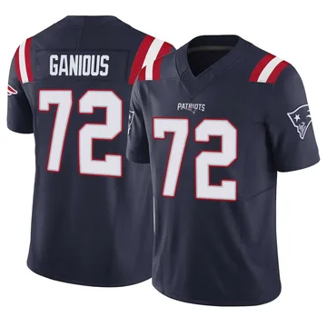 Youth New England Patriots Bryce Ganious Navy Limited Vapor F.U.S.E. Jersey By Nike
