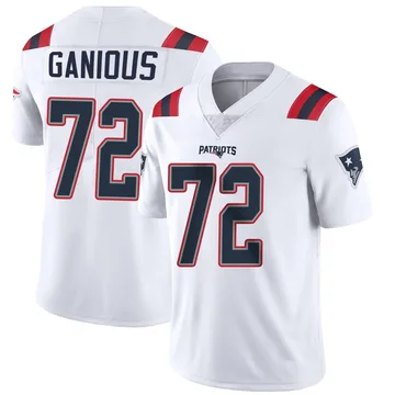 Youth New England Patriots Bryce Ganious White Limited Vapor Untouchable Jersey By Nike