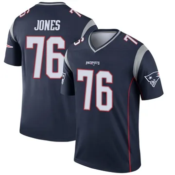 Youth New England Patriots Caleb Jones Navy Legend Jersey By Nike