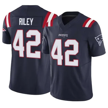 Youth New England Patriots Cam Riley Navy Limited Vapor F.U.S.E. Jersey By Nike