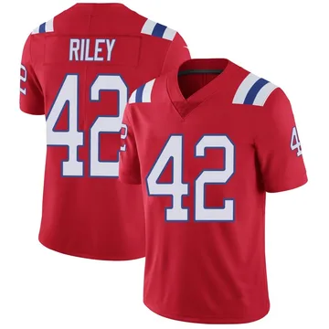 Youth New England Patriots Cam Riley Red Limited Vapor Untouchable Alternate Jersey By Nike