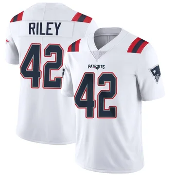 Youth New England Patriots Cam Riley White Limited Vapor Untouchable Jersey By Nike
