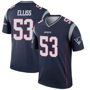 Youth New England Patriots Christian Elliss Navy Legend Jersey By Nike