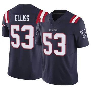 Youth New England Patriots Christian Elliss Navy Limited Vapor F.U.S.E. Jersey By Nike