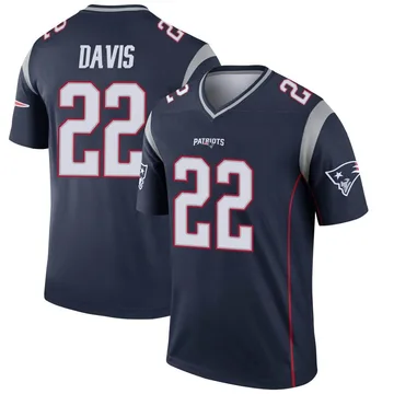Youth New England Patriots Cody Davis Navy Legend Jersey By Nike