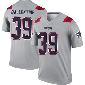 Youth New England Patriots Corey Ballentine Gray Legend Inverted Jersey By Nike
