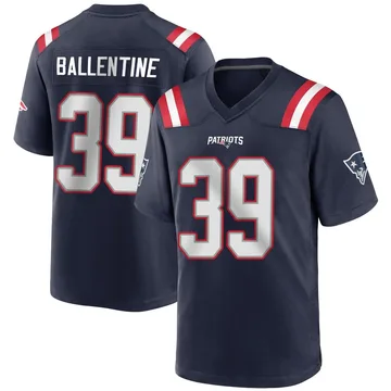 Youth New England Patriots Corey Ballentine Navy Blue Game Team Color Jersey By Nike