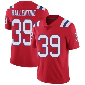 Youth New England Patriots Corey Ballentine Red Limited Vapor Untouchable Alternate Jersey By Nike