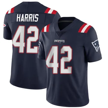 Youth New England Patriots Darius Harris Navy Limited Team Color Vapor Untouchable Jersey By Nike