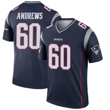 Youth New England Patriots David Andrews Navy Legend Jersey By Nike