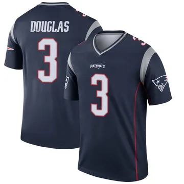 Youth New England Patriots DeMario Douglas Navy Legend Jersey By Nike