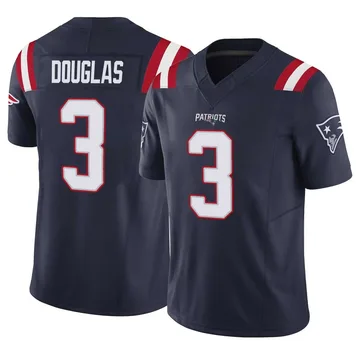 Youth New England Patriots DeMario Douglas Navy Limited Vapor F.U.S.E. Jersey By Nike