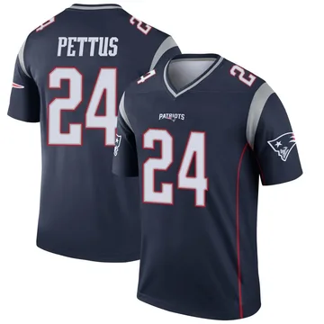 Youth New England Patriots Dell Pettus Navy Legend Jersey By Nike