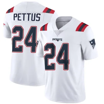 Youth New England Patriots Dell Pettus White Limited Vapor Untouchable Jersey By Nike