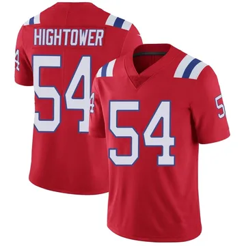 Youth New England Patriots Dont'a Hightower Red Limited Vapor Untouchable Alternate Jersey By Nike