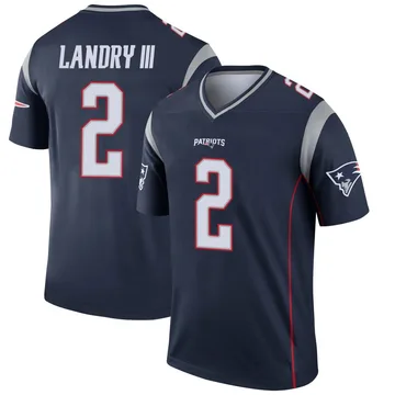 Youth New England Patriots Harold Landry III Navy Legend Jersey By Nike