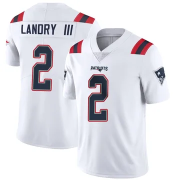 Youth New England Patriots Harold Landry III White Limited Vapor Untouchable Jersey By Nike