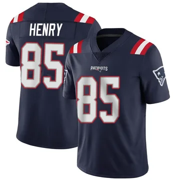 Youth New England Patriots Hunter Henry Navy Limited Team Color Vapor Untouchable Jersey By Nike