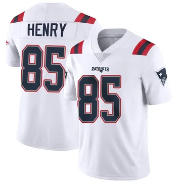 Youth New England Patriots Hunter Henry White Limited Vapor Untouchable Jersey By Nike