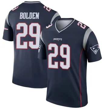 Youth New England Patriots Isaiah Bolden Navy Legend Jersey By Nike