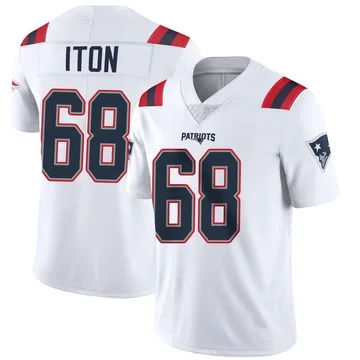 Youth New England Patriots Isaiah Iton White Limited Vapor Untouchable Jersey By Nike
