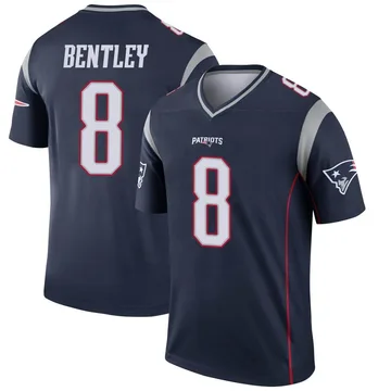Youth New England Patriots Ja'Whaun Bentley Navy Legend Jersey By Nike