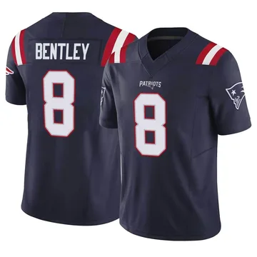 Youth New England Patriots Ja'Whaun Bentley Navy Limited Vapor F.U.S.E. Jersey By Nike