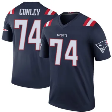 Youth New England Patriots Jack Conley Navy Legend Color Rush Jersey By Nike