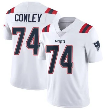 Youth New England Patriots Jack Conley White Limited Vapor Untouchable Jersey By Nike